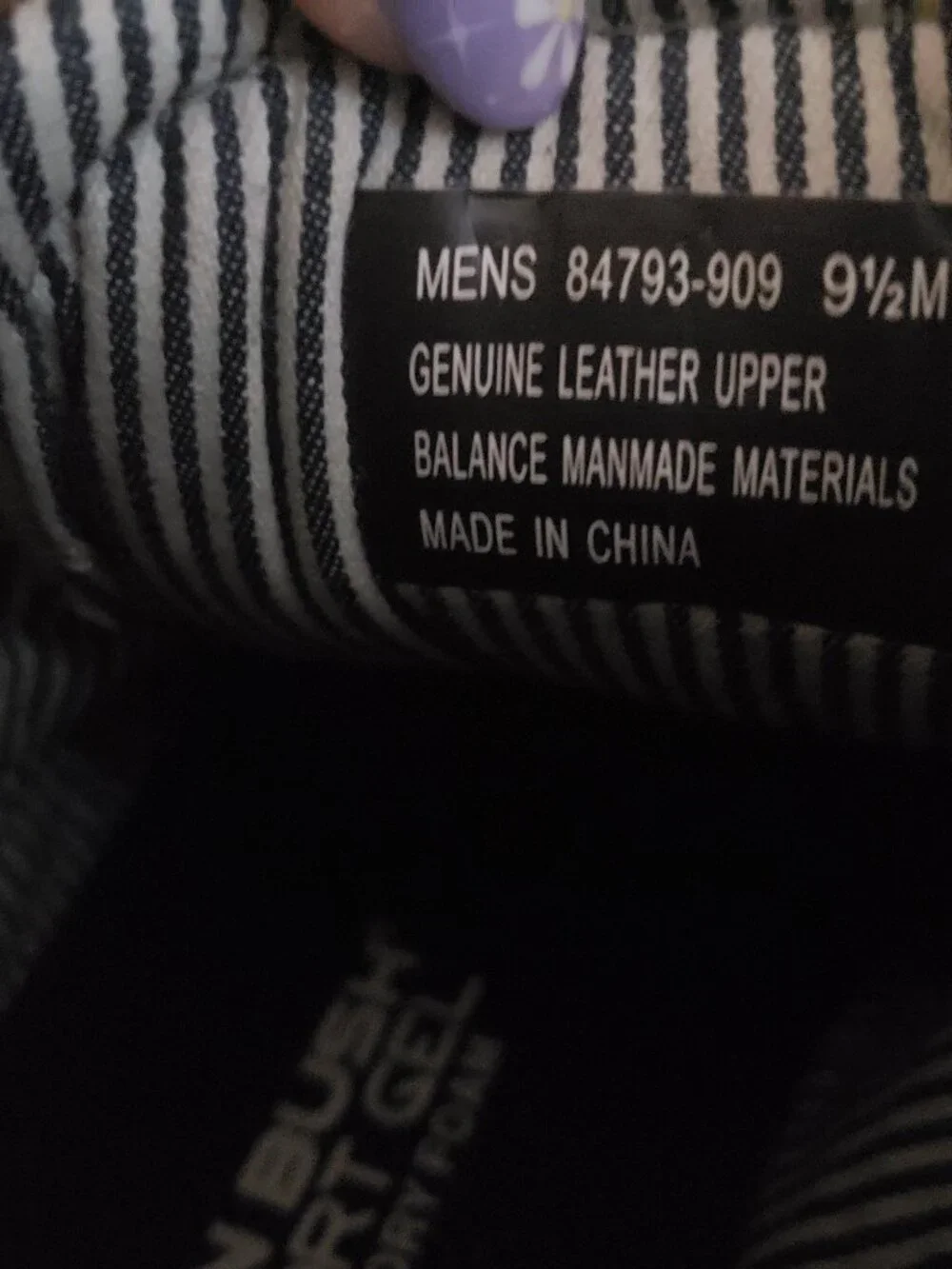 Nunn Bush Comfort Gel With Memory Foam Men's Shoes Size 9.5